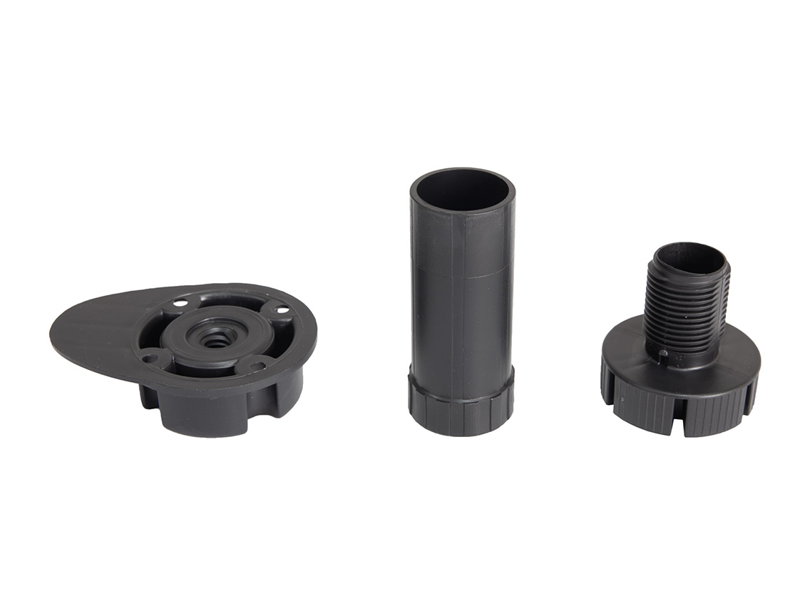  Опора регулируемая для кухонного стола Volpato 10\04 Н=80 черный